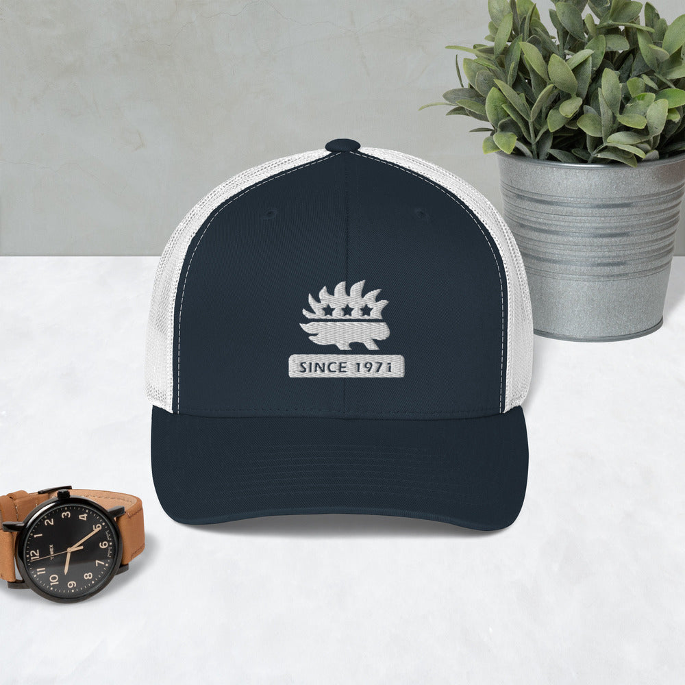 Libertarian Porcupine (Since 1971) Trucker Cap