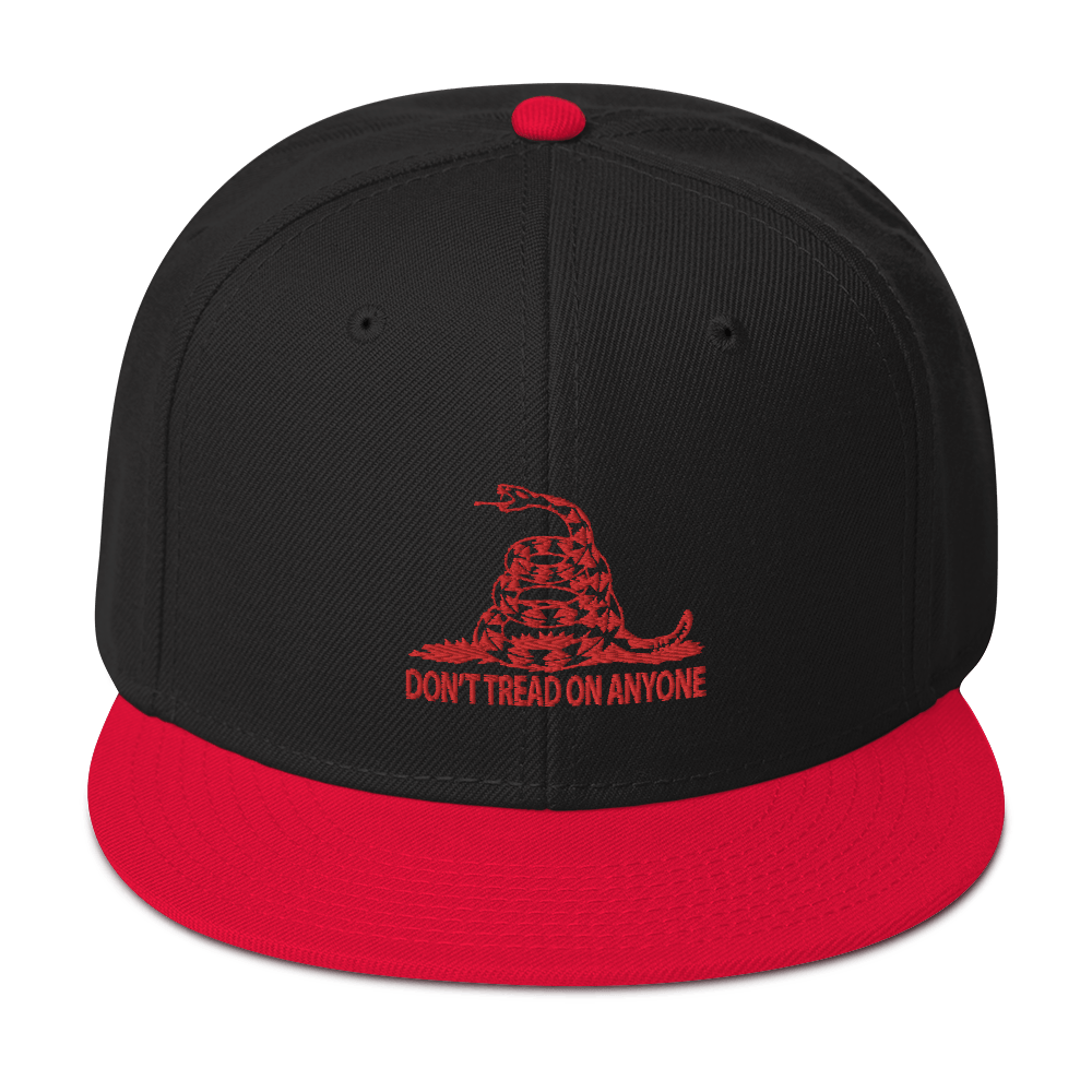 Don't Tread on Anyone Snapback Hat