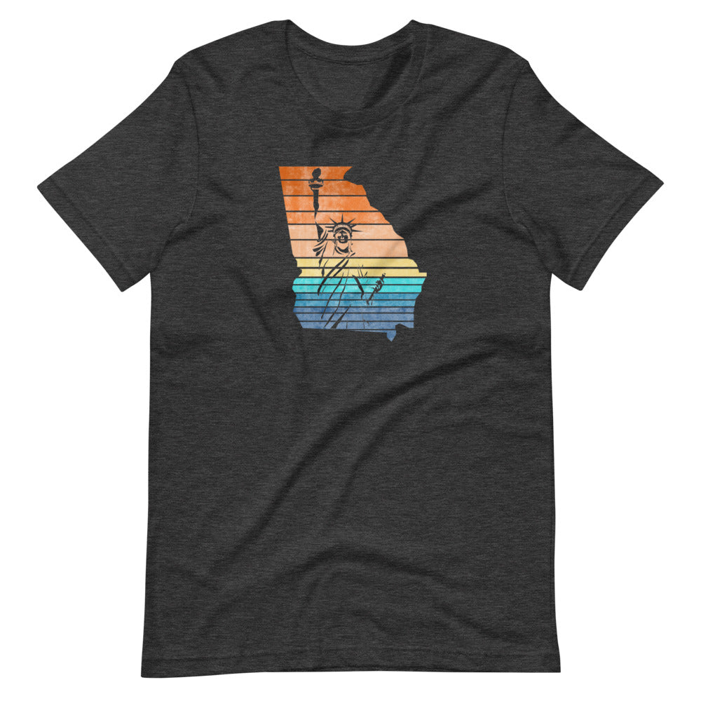 Lady Liberty Georgia Short-Sleeve Unisex T-Shirt