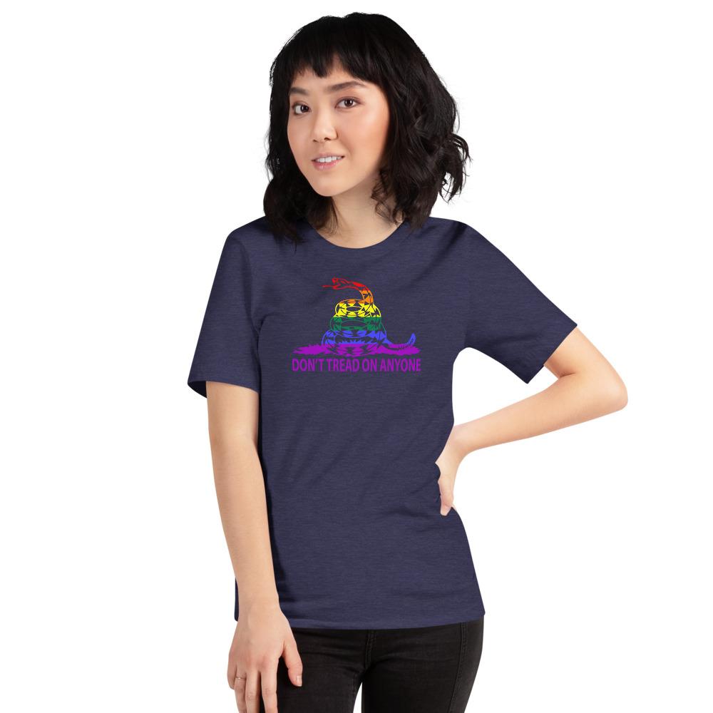 Don't Tread on Anyone LGBTQ Slim-Fit Unisex T-Shirt