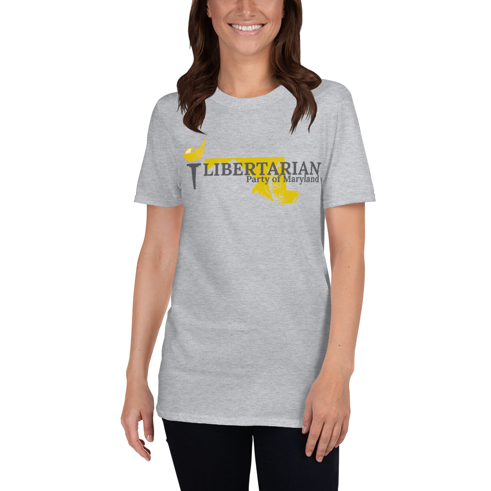 Libertarian Party of Maryland Short-Sleeve Unisex T-Shirt
