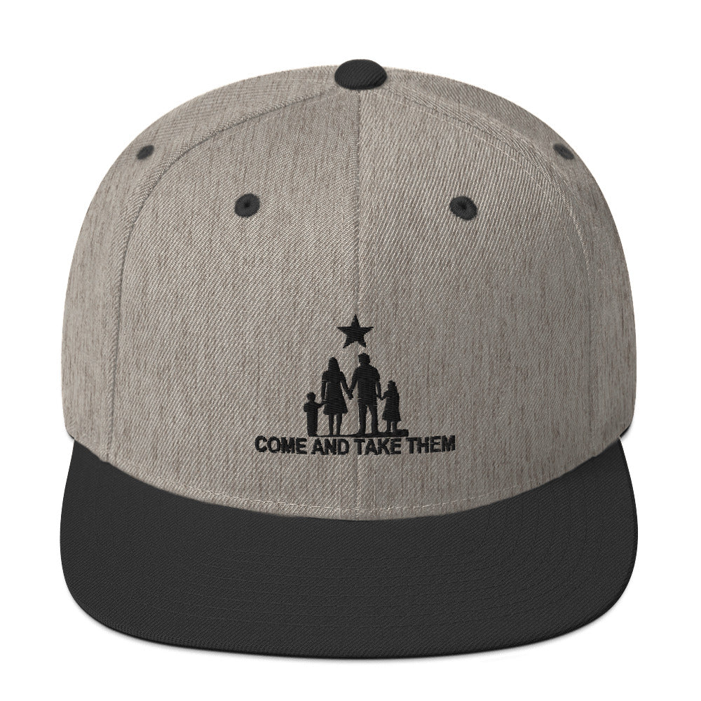 Come and Take them Anti-war Snapback Hat