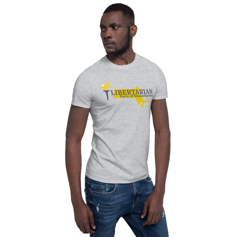 Libertarian Party of Massachusetts Short-Sleeve Unisex T-Shirt