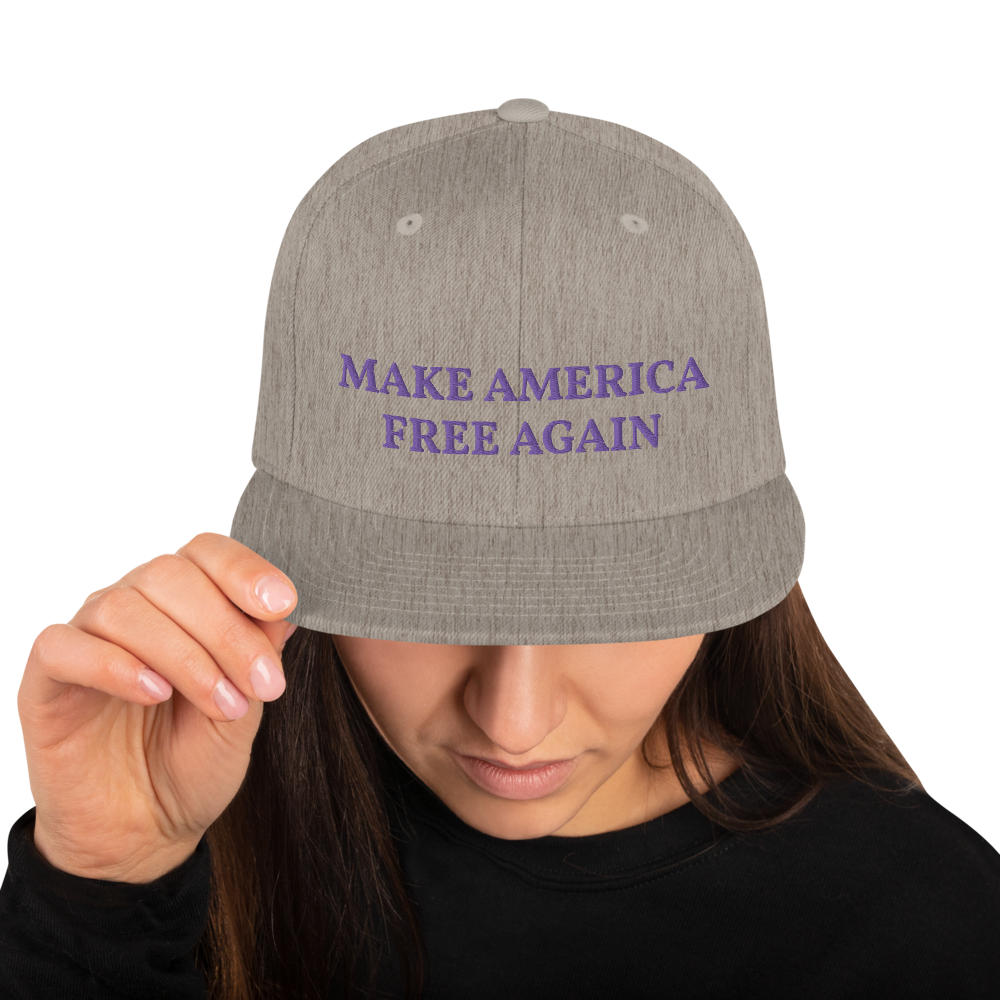 Make America Free Again Snapback Hat