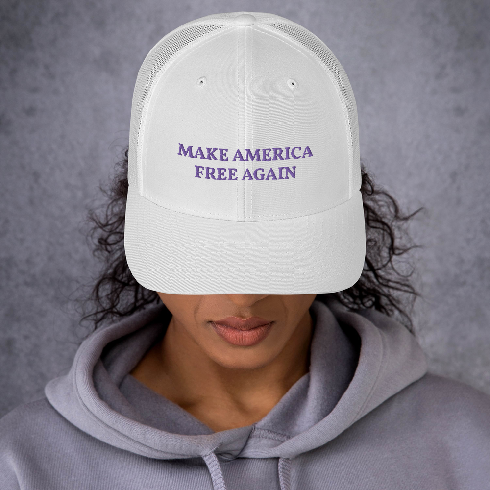 Make America Free Again Trucker Cap
