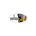 I Voted Gold - Large Vote Stickers (Design 4)
