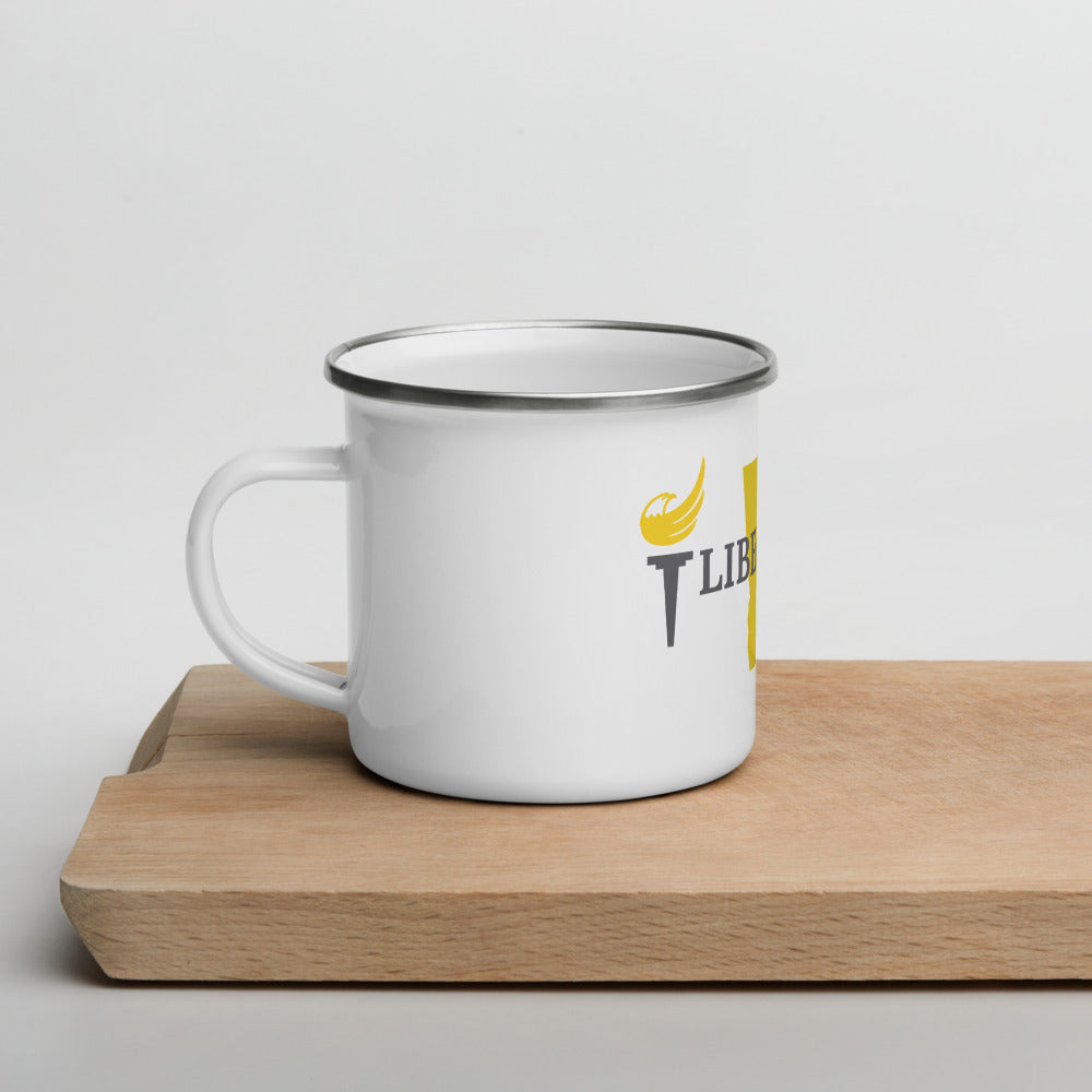 Libertarian party of Georgia Enamel Mug