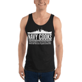 Navy Cooks Unisex Tank Top