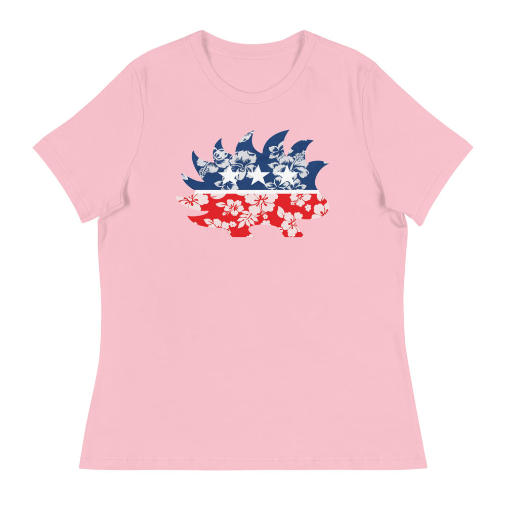 Hawaiian Porcupine Women's Relaxed T-Shirt