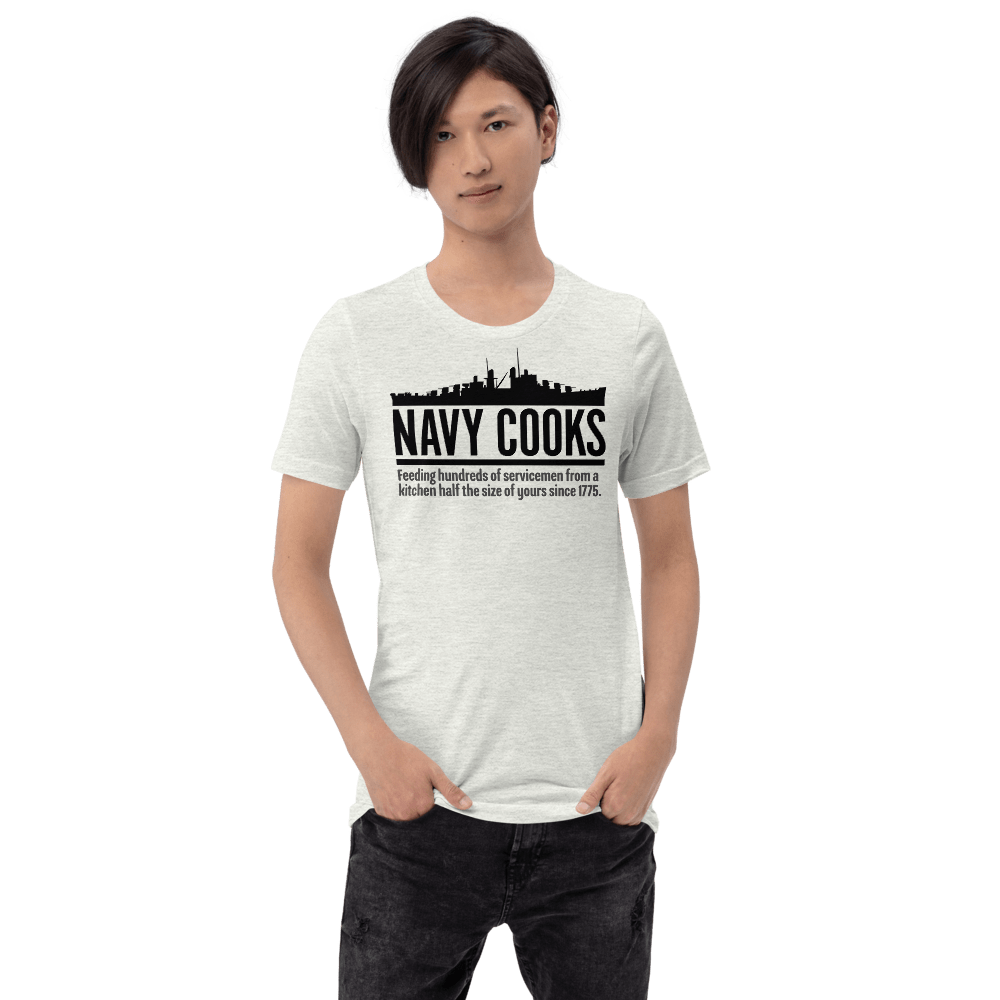 Navy Cooks Short-Sleeve Unisex T-Shirt