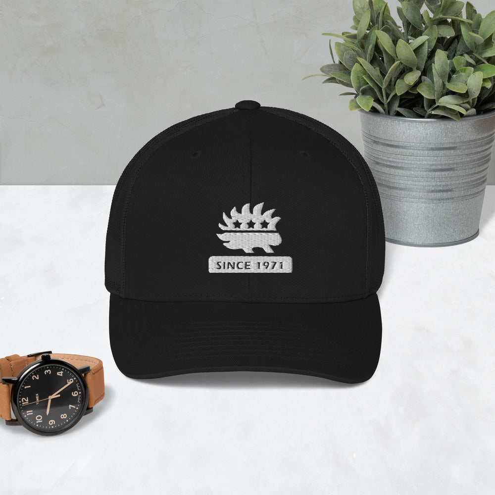 Libertarian Porcupine (Since 1971) Trucker Cap