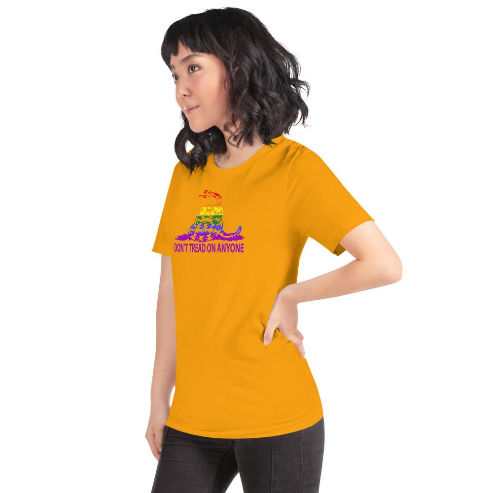 Don't Tread on Anyone LGBTQ Slim-Fit Unisex T-Shirt