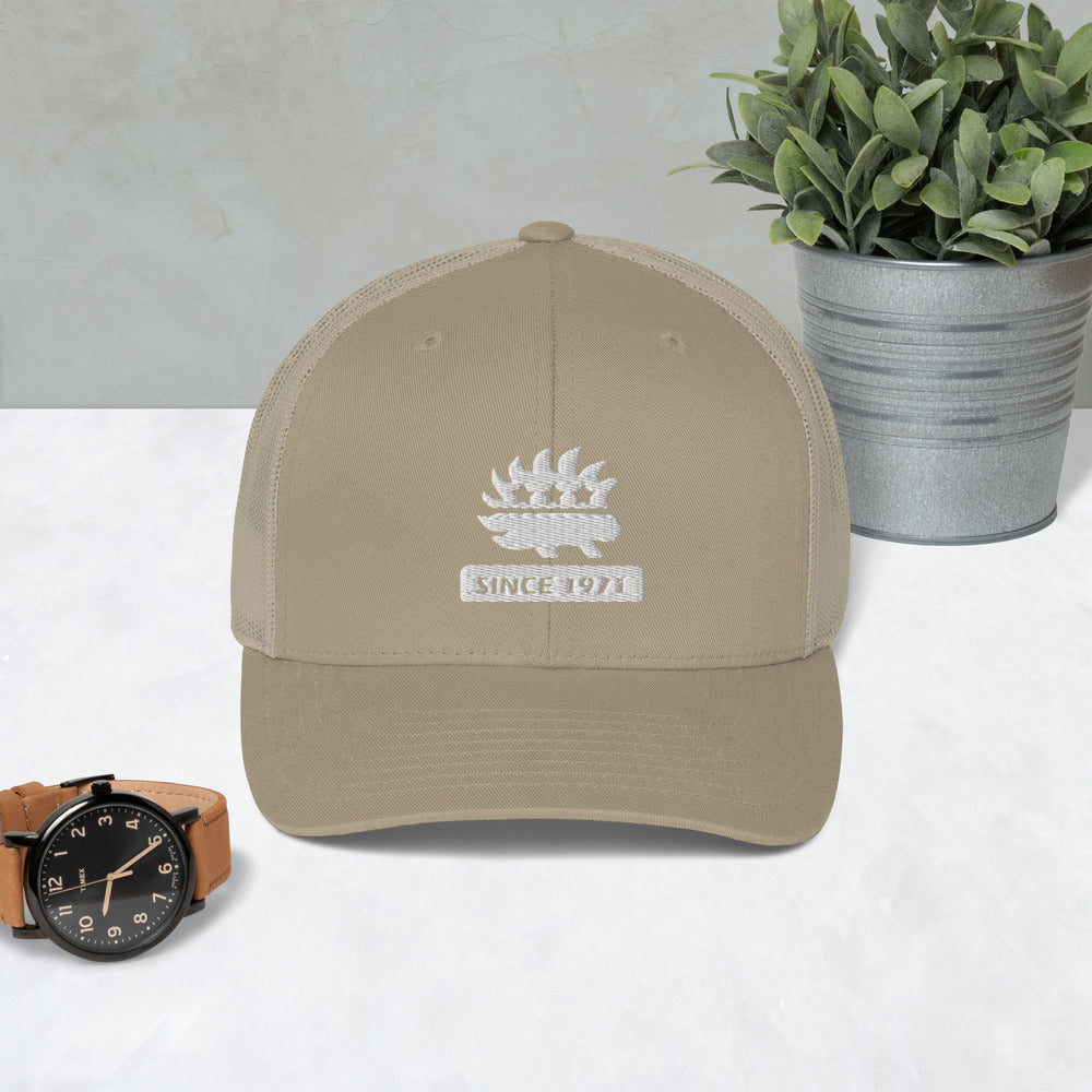 Libertarian Porcupine (Since 1971) Trucker Cap