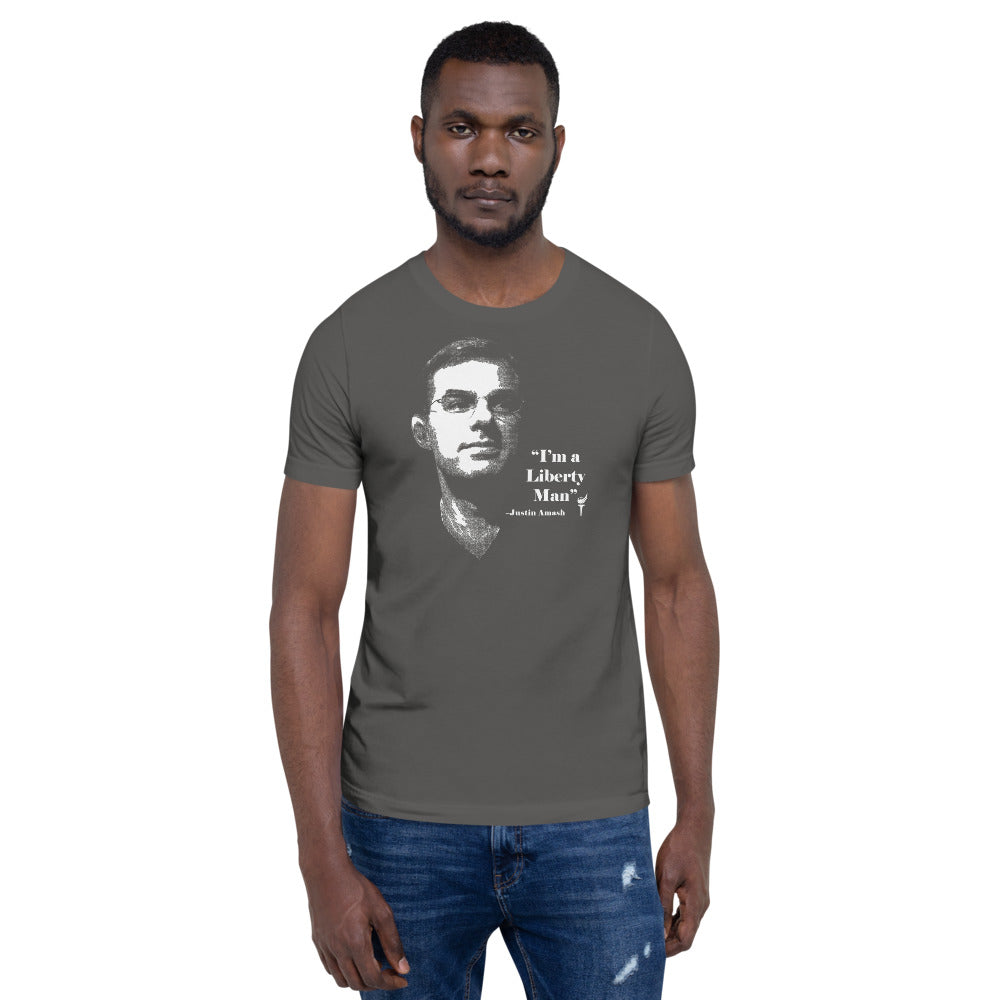 I'm a Liberty Man - Justin Amash Short-Sleeve Unisex T-Shirt