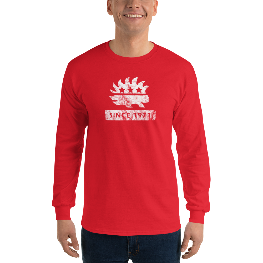 Libertarian Porcupine (Since 1971) Men’s Long Sleeve Shirt