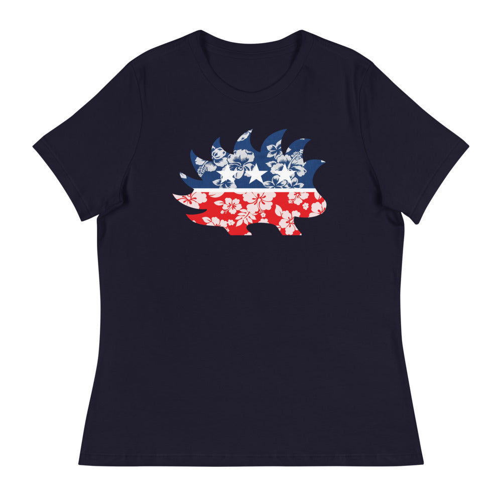 Hawaiian Porcupine Women's Relaxed T-Shirt
