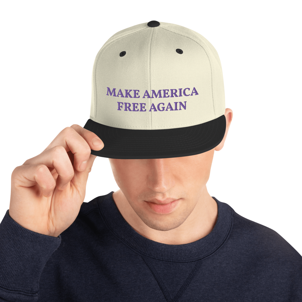 Make America Free Again Snapback Hat