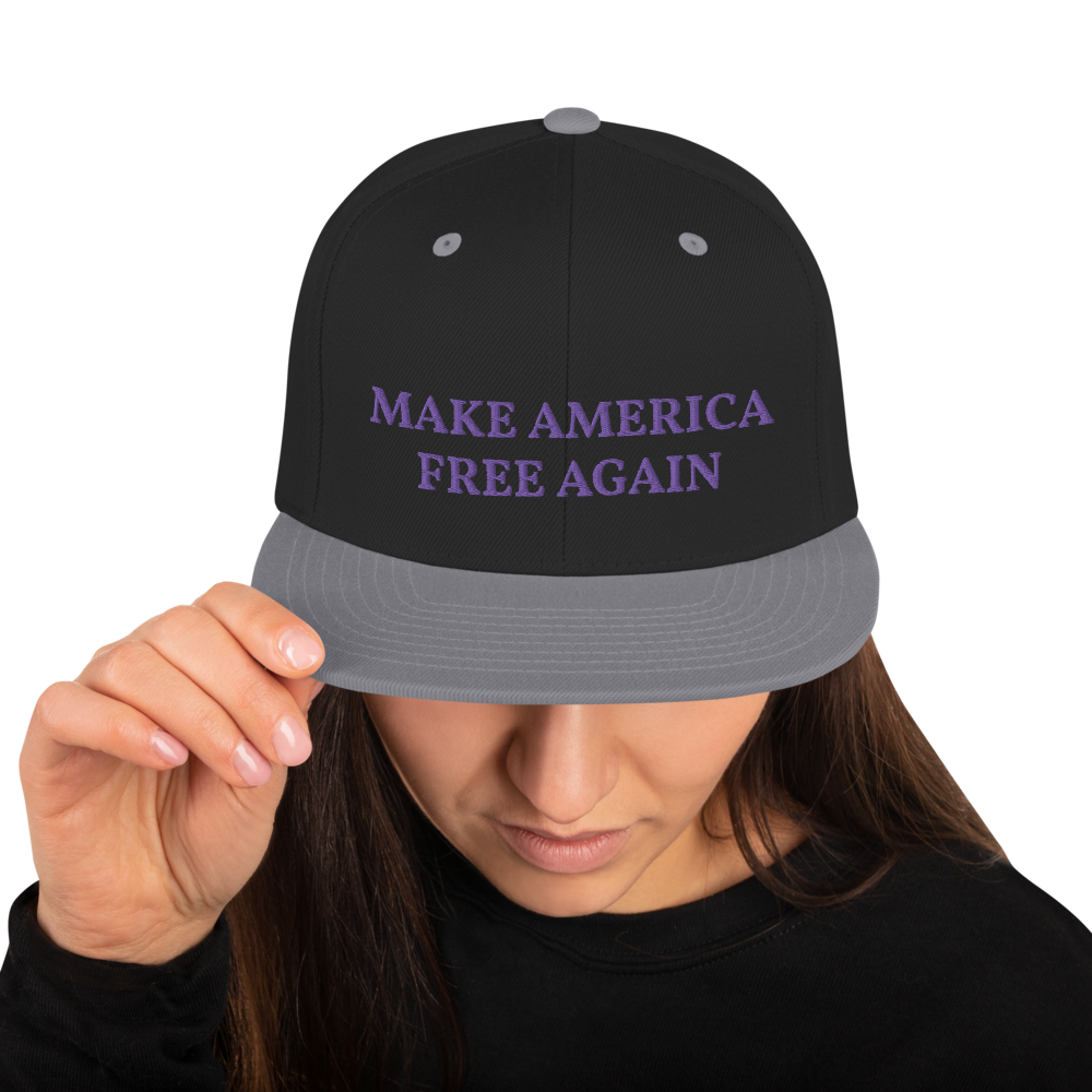 Make America Free Again Snapback Hat
