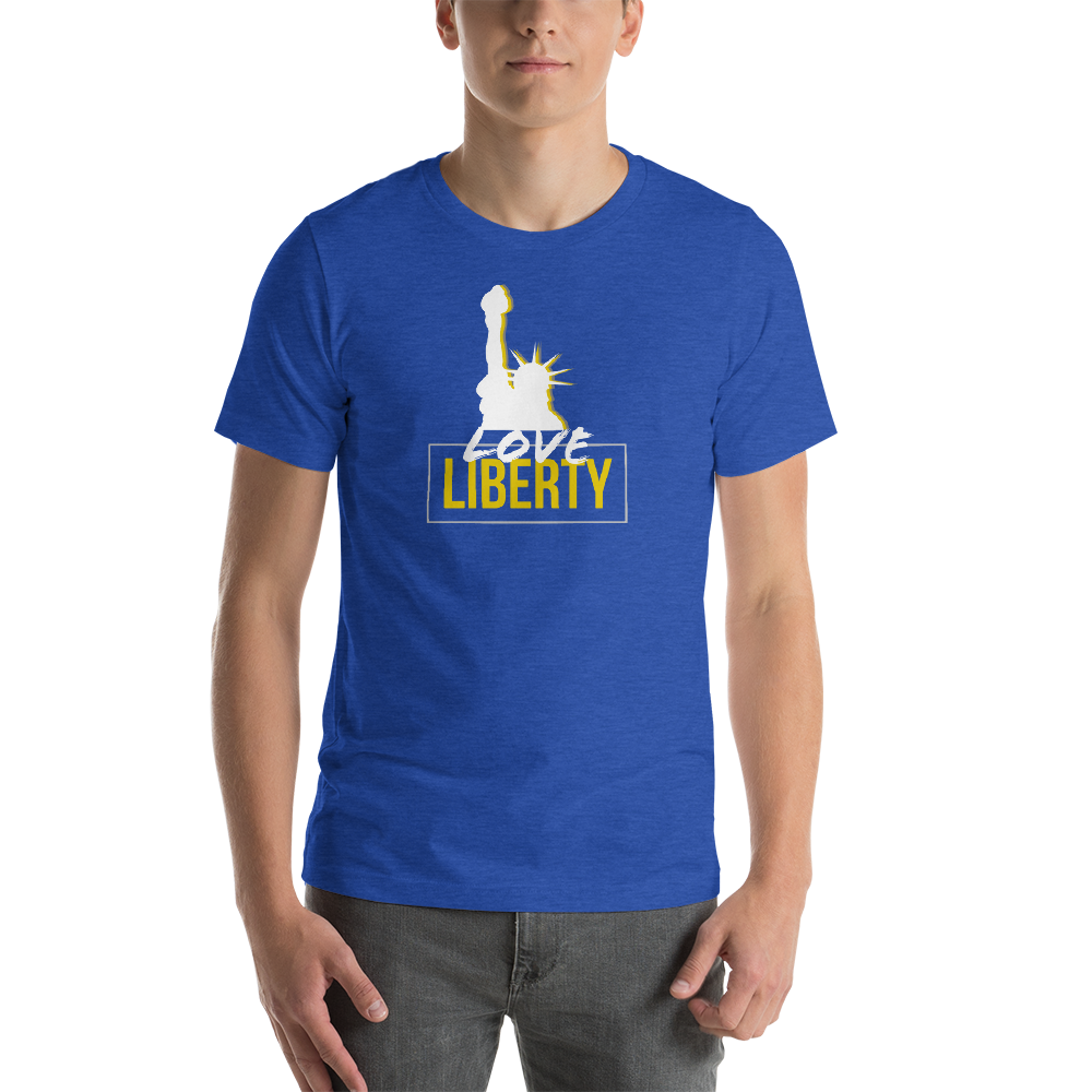 Love Liberty Short-Sleeve Unisex T-Shirt