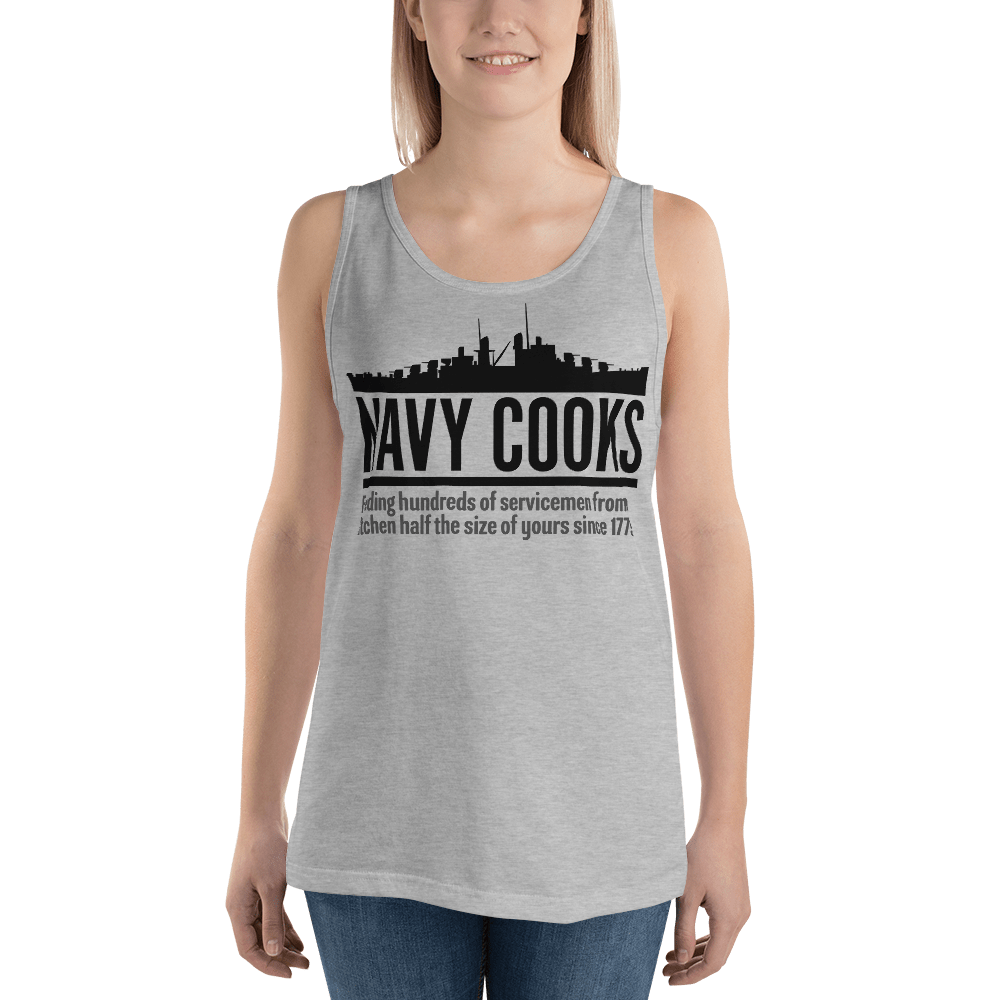 Navy Cooks Unisex Tank Top
