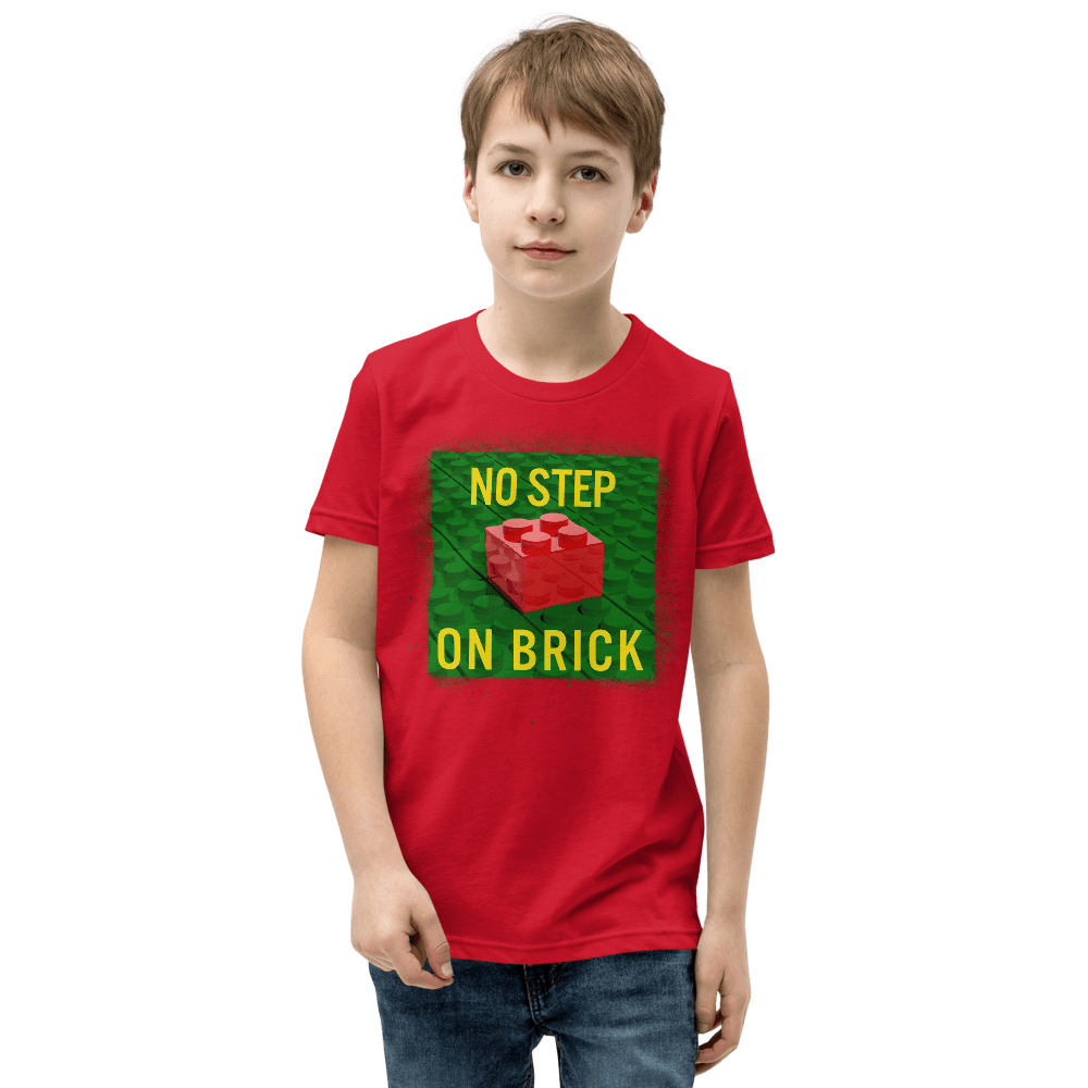 No Step on Brick (Don't Tread) Youth Short Sleeve T-Shirt