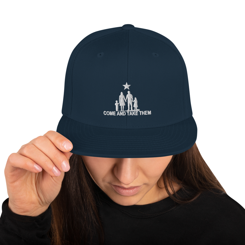Come and Take them Anti-war Snapback Hat