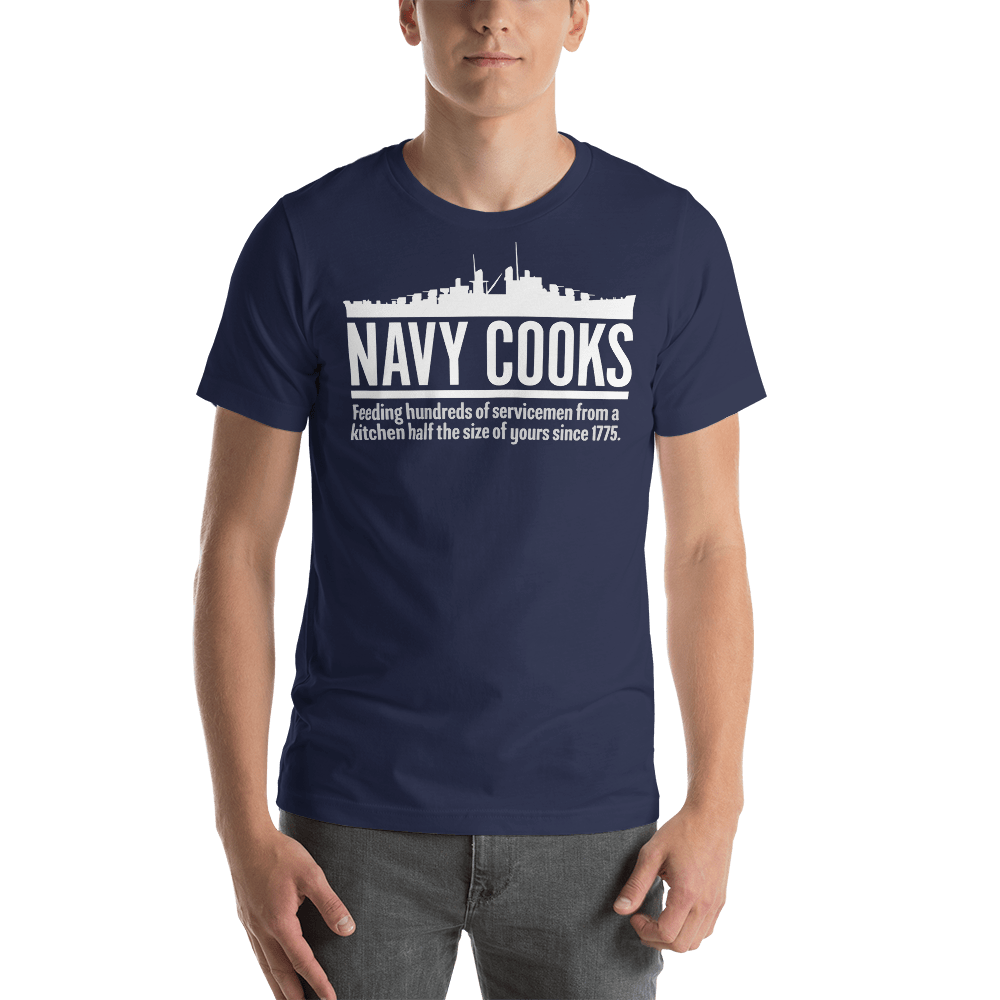 Navy Cooks Short-Sleeve Unisex T-Shirt