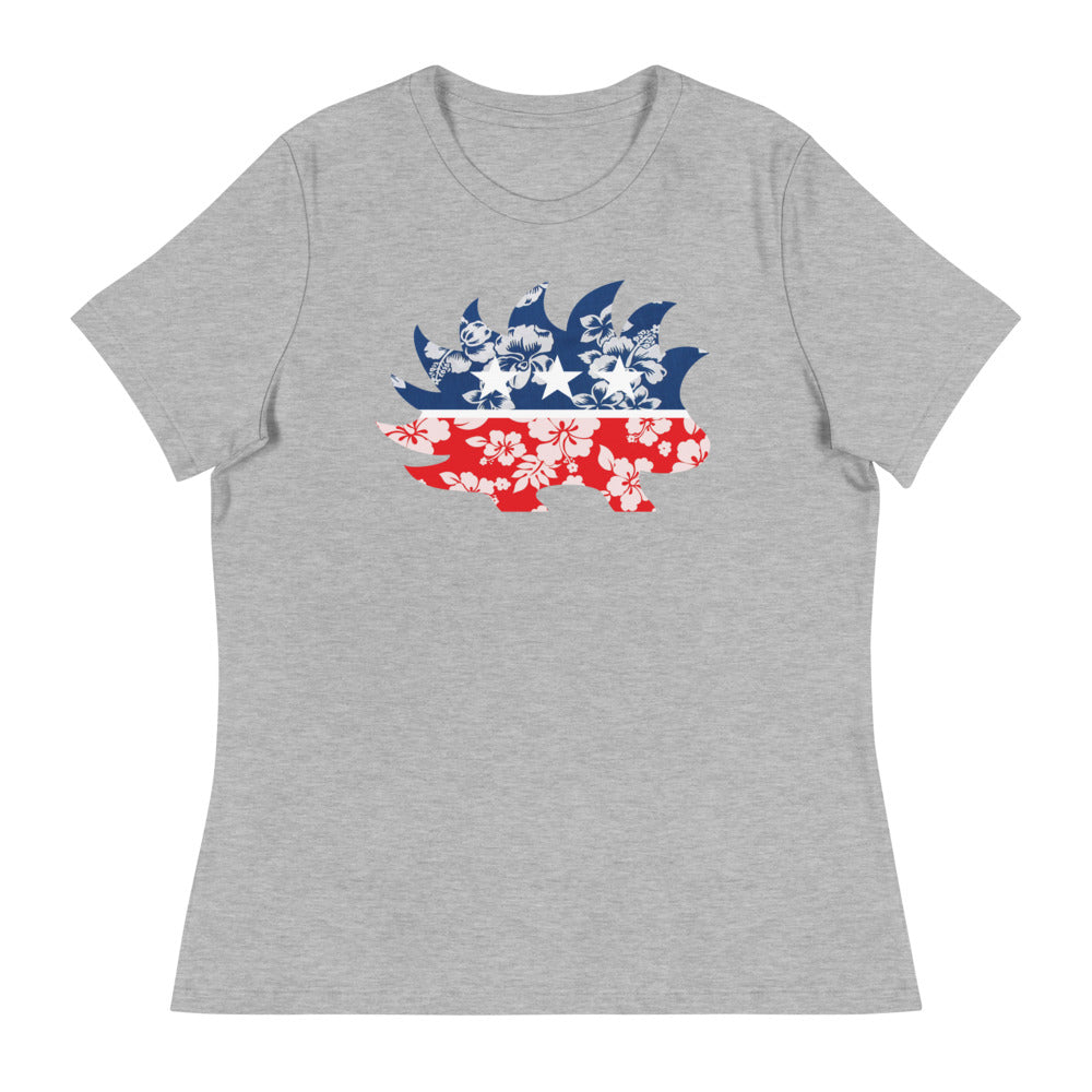 Hawaiian Porcupine Women's Relaxed T-Shirt