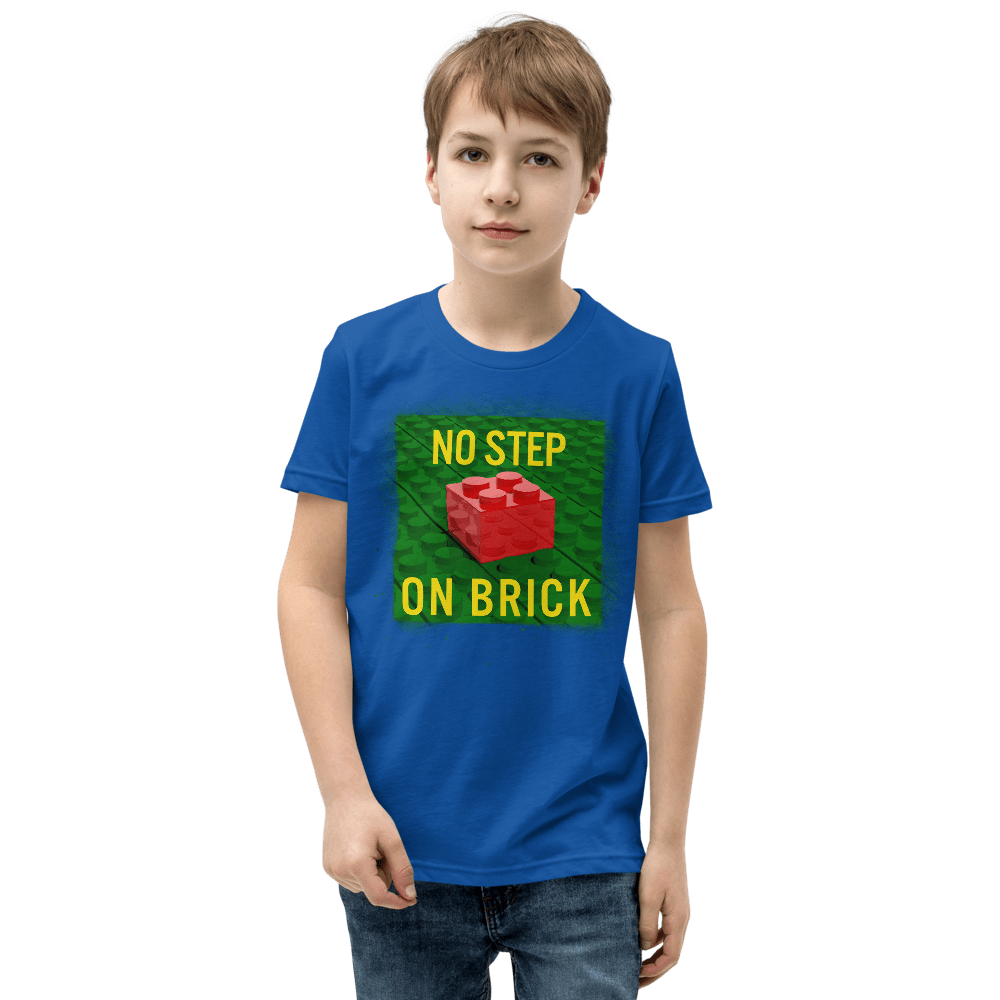 No Step on Brick (Don't Tread) Youth Short Sleeve T-Shirt