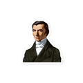 Frederic  Bastiat Bubble-free stickers