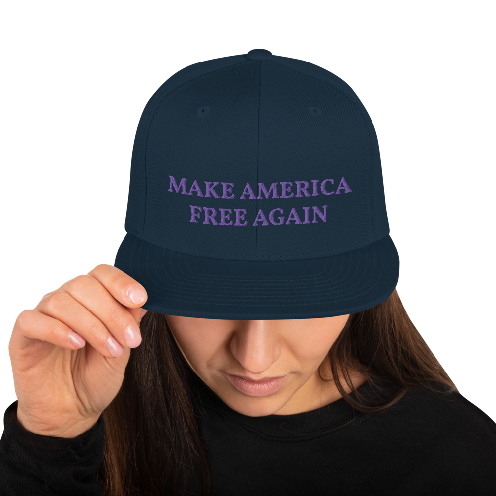 Make America Free Again Snapback Hat