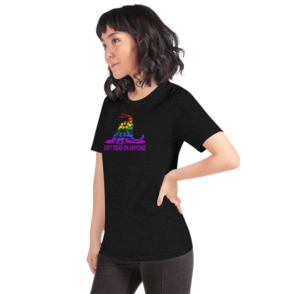 Don't Tread on Anyone LGBTQ Slim-Fit Unisex T-Shirt