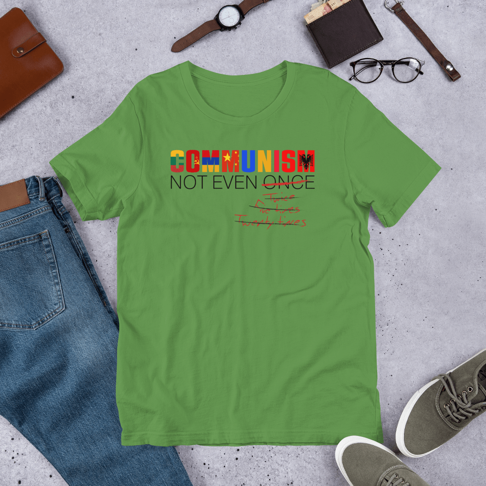 Communism - Not Even Once Short-Sleeve Unisex T-Shirt