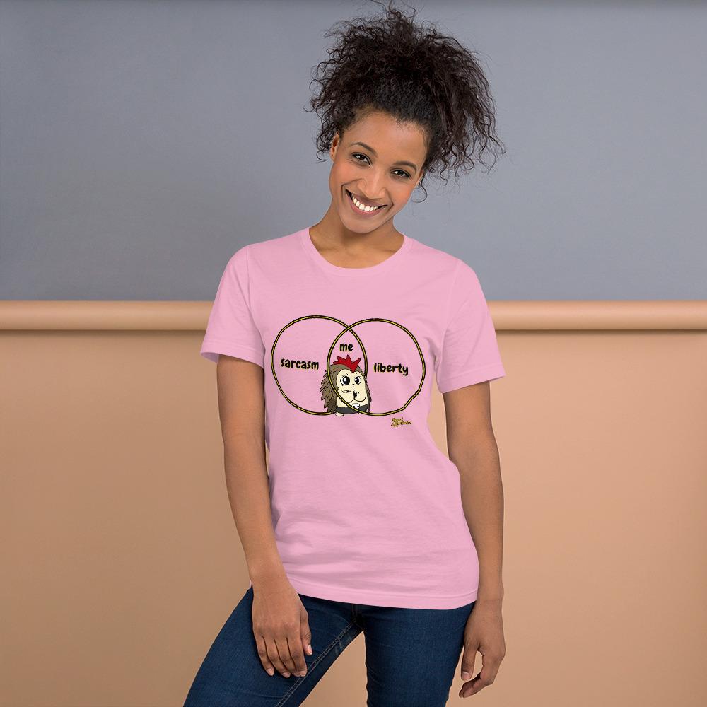 Sarcasm and Liberty Short-Sleeve Unisex T-Shirt