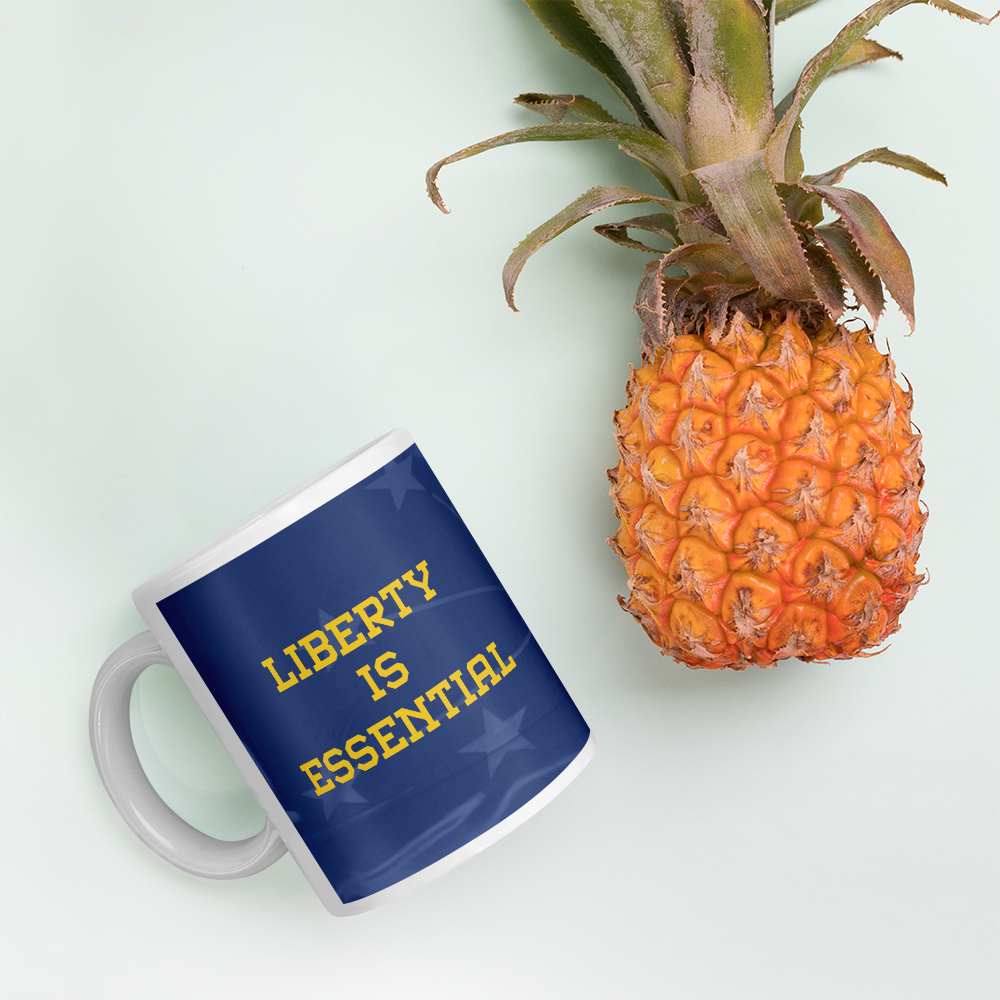 Rainwater for Indiana - Liberty is Essential Mug