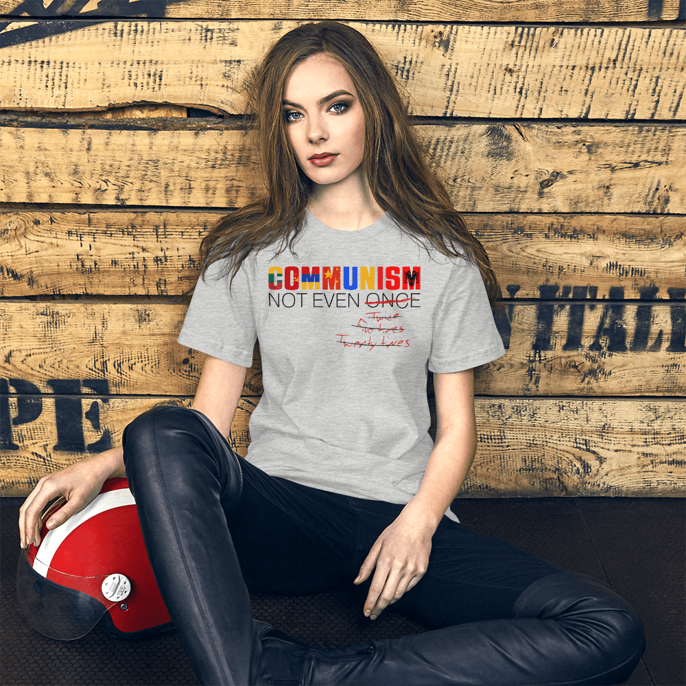 Communism - Not Even Once Short-Sleeve Unisex T-Shirt