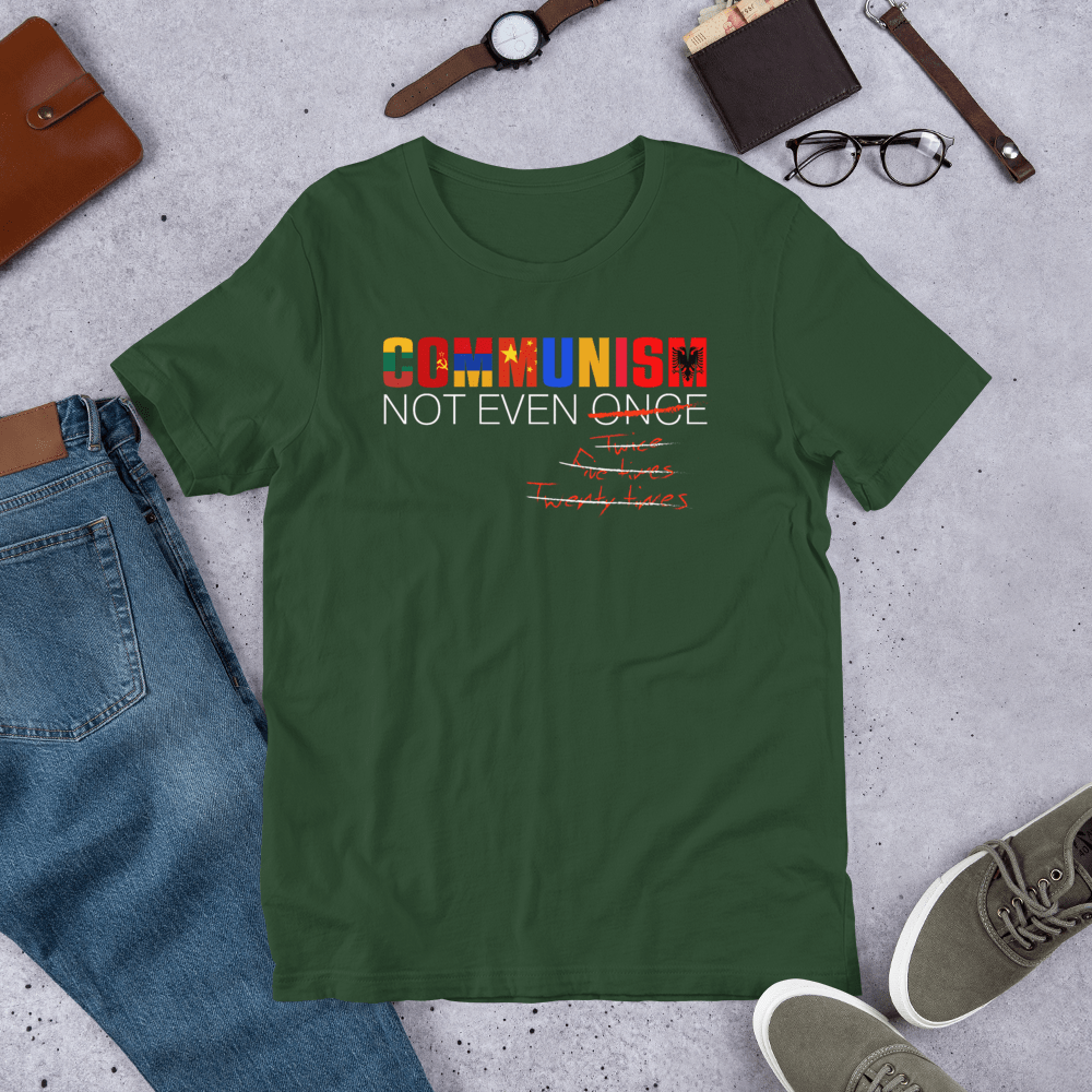 Communism - Not Even Once Short-Sleeve Unisex T-Shirt