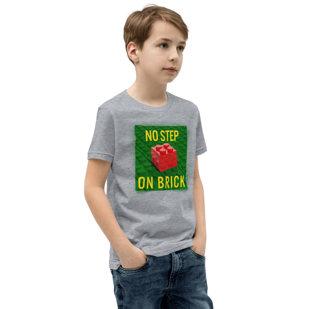 No Step on Brick (Don't Tread) Youth Short Sleeve T-Shirt