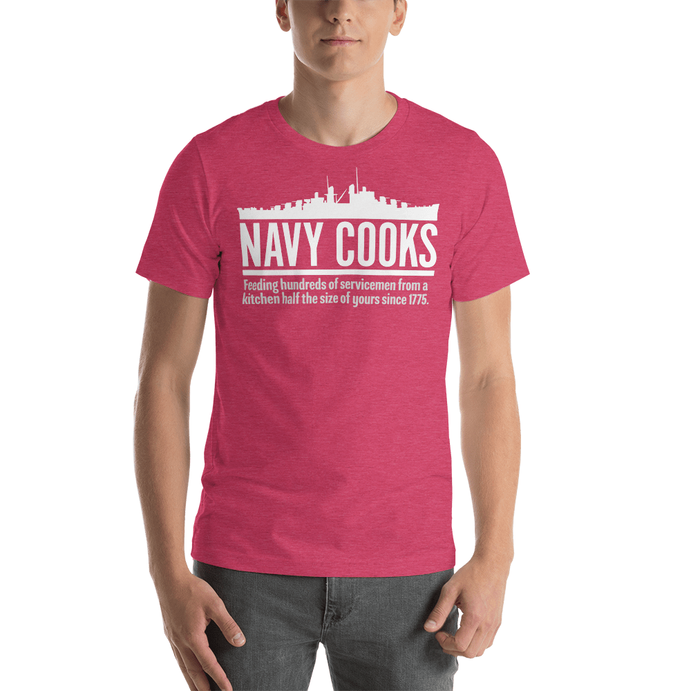 Navy Cooks Short-Sleeve Unisex T-Shirt