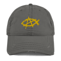 AnarchoChristian Distressed Dad Hat
