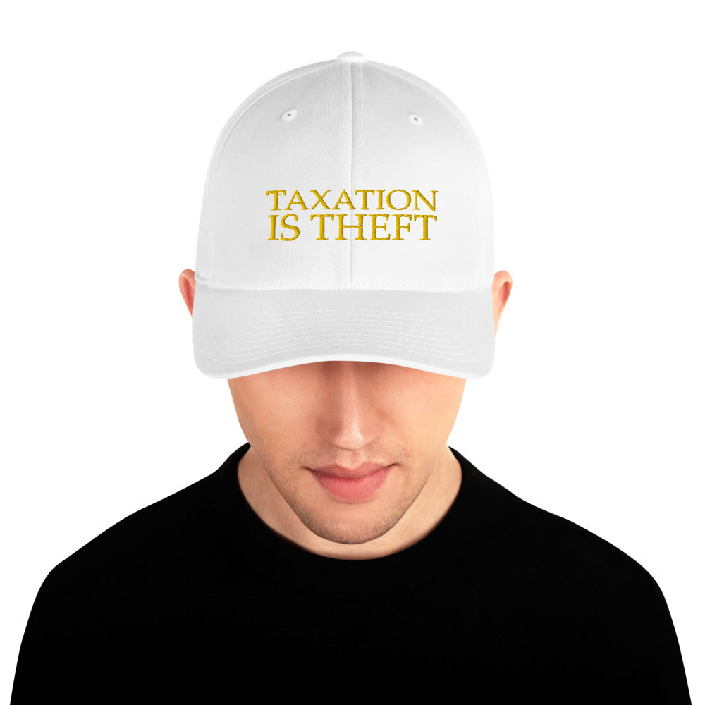 Taxation is Theft Structured Twill Cap
