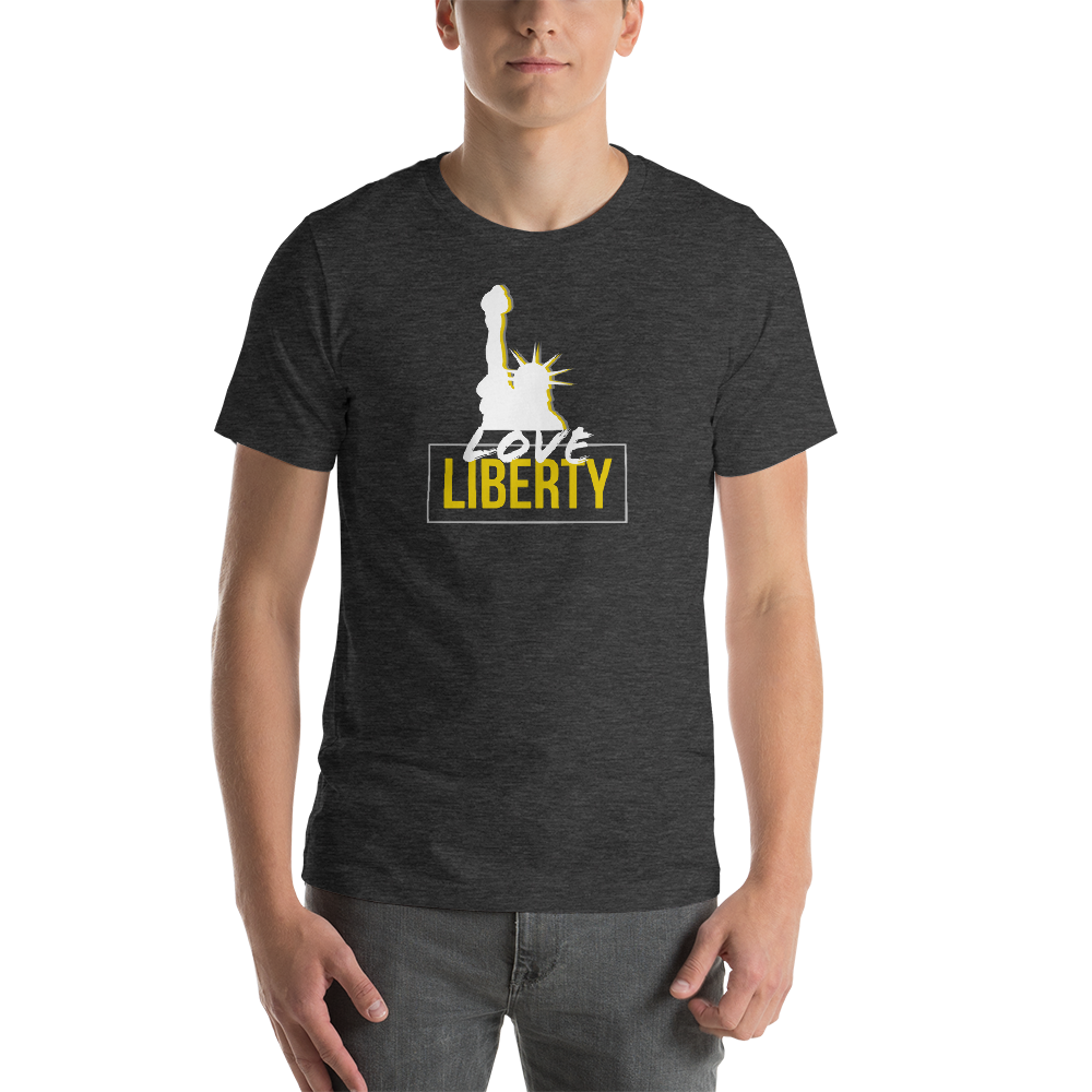 Love Liberty Short-Sleeve Unisex T-Shirt