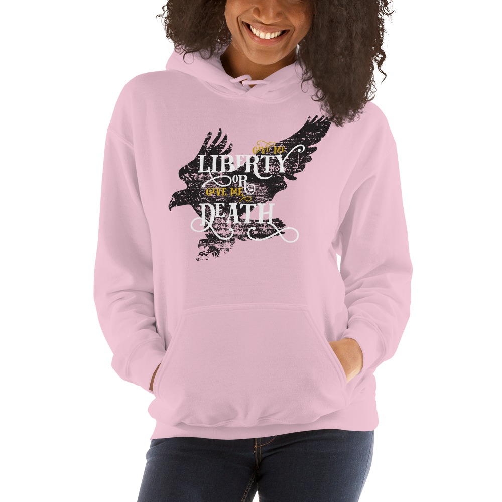 Proud Libertarian Give me Liberty or Give me Death Unisex Hoodie