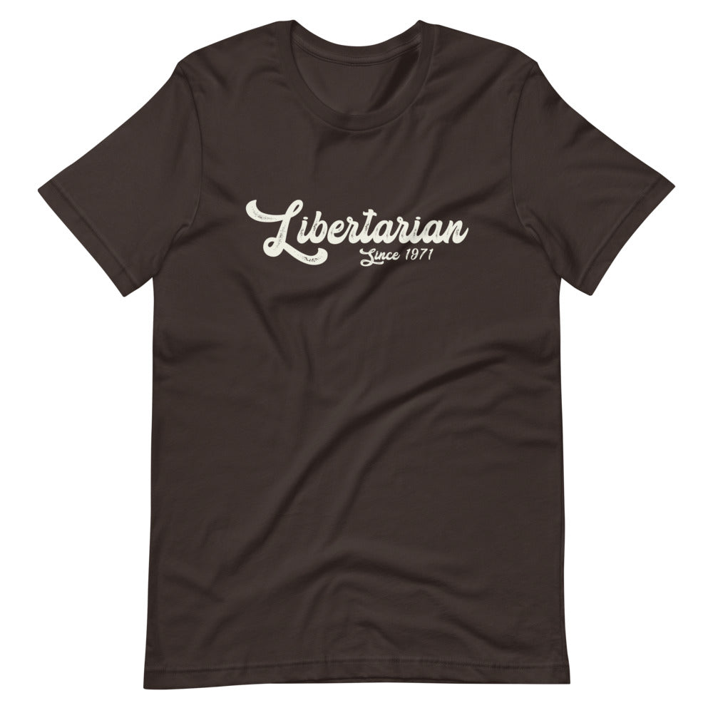 Libertarian 1971 Short-Sleeve Unisex T-Shirt