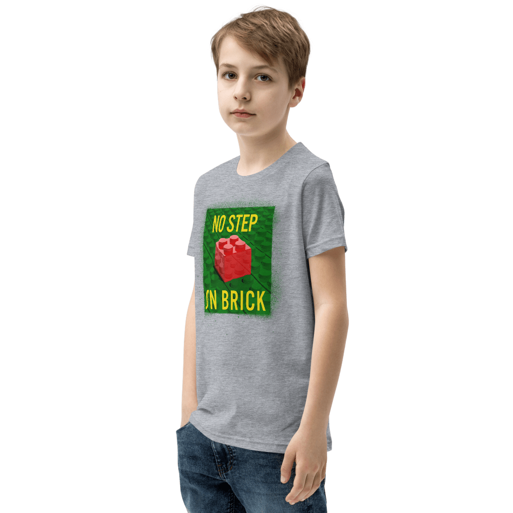 No Step on Brick (Don't Tread) Youth Short Sleeve T-Shirt