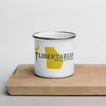 Libertarian party of Georgia Enamel Mug