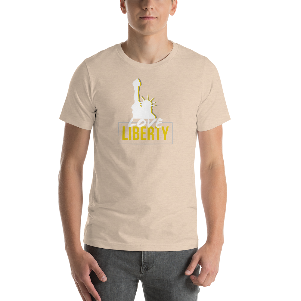 Love Liberty Short-Sleeve Unisex T-Shirt