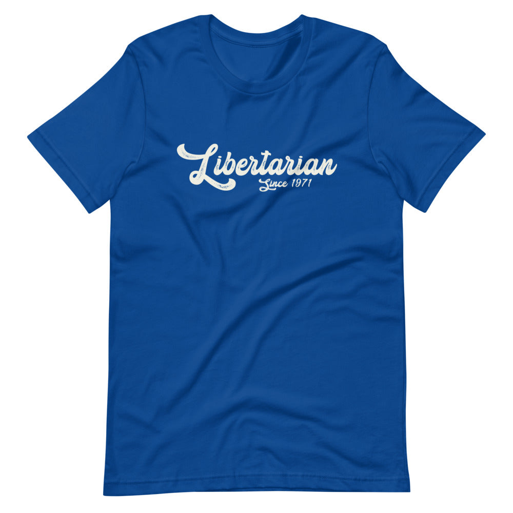 Libertarian 1971 Short-Sleeve Unisex T-Shirt