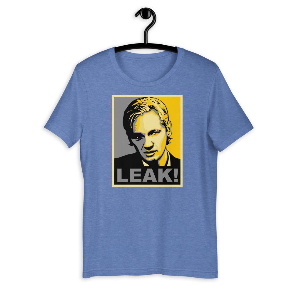 Assange Leak Short-Sleeve Unisex T-Shirt