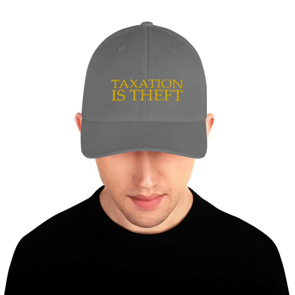 Taxation is Theft Structured Twill Cap